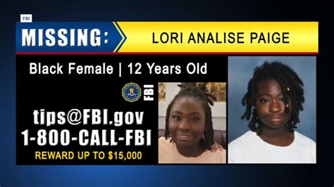 lori paige|Lori Paige Tallahassee, FL: FBI offers $15K reward in。